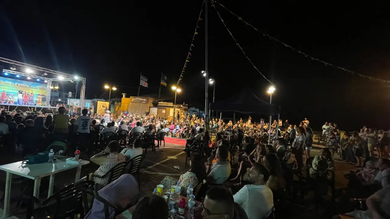 Fiestas en el pueblo de Arrieta. Imagen de archivo.