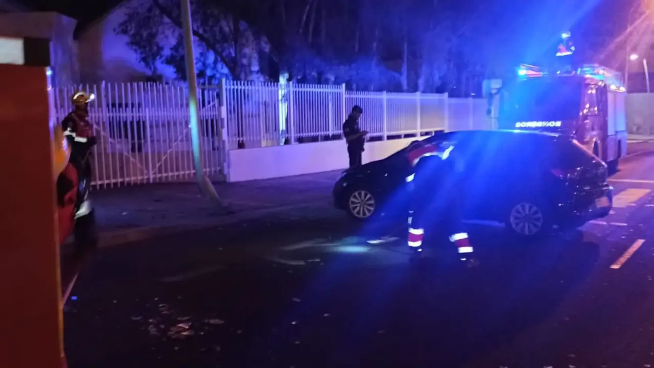 Accidente de tr&aacute;fico en Arrecife