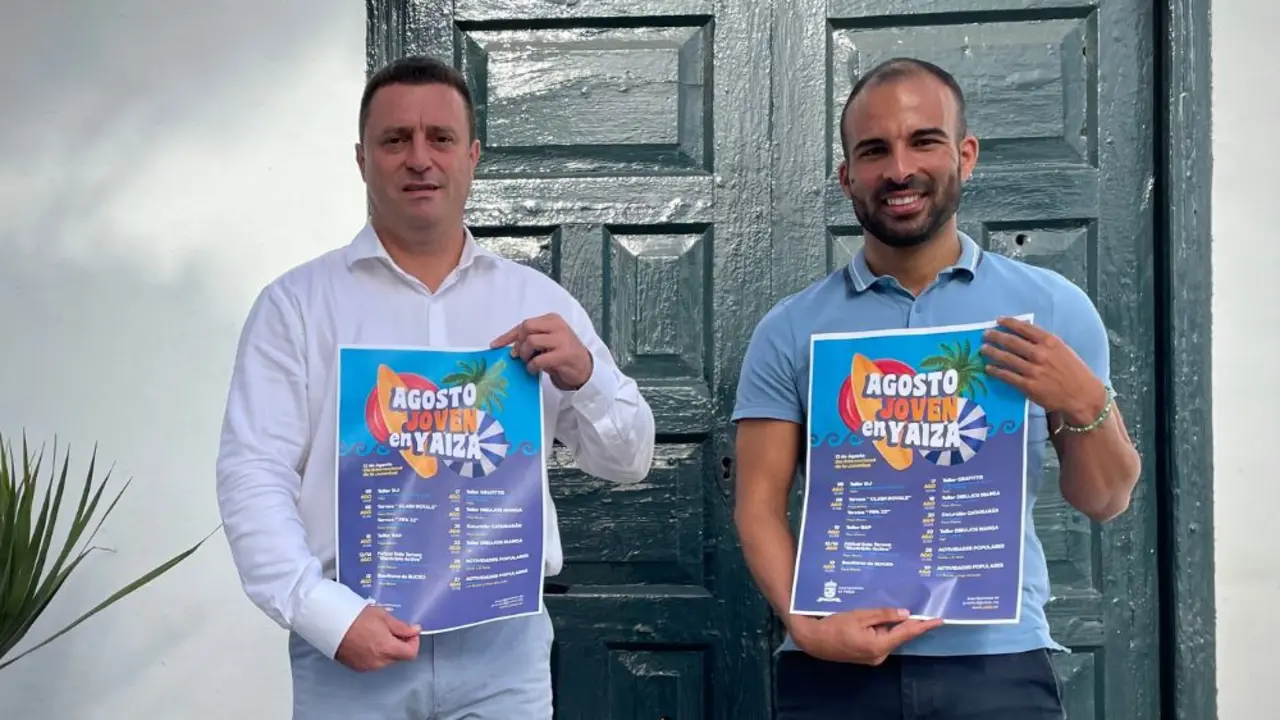 Presentación del programa 'Verano Joven' de Yaiza