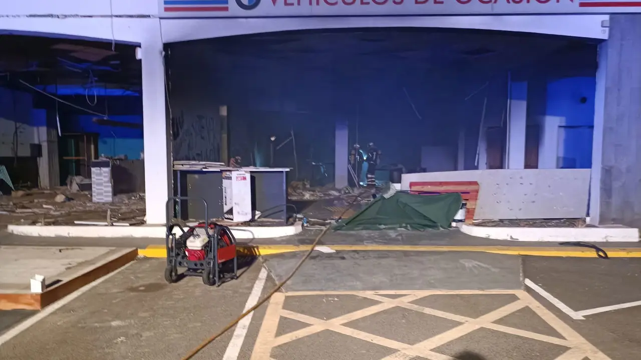 Incendio gasolinera