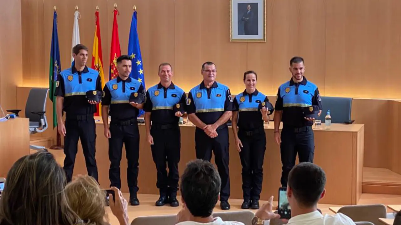 Toma de posesión de nuevos policías locales de Tías