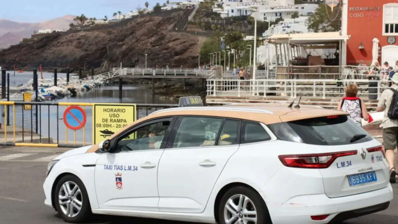 Taxi del municipio de Tías