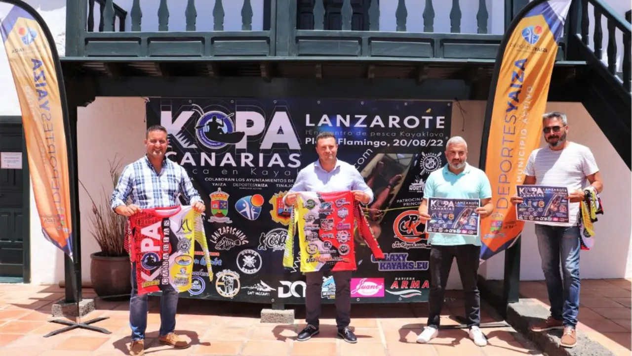 Presentaci&oacute;n de la Copa Canarias de Pesca en Kayak