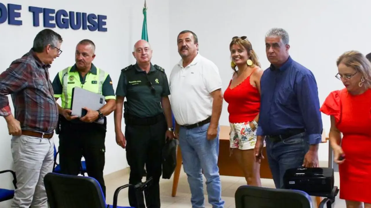 Junta de seguridad de las fiestas de Famara