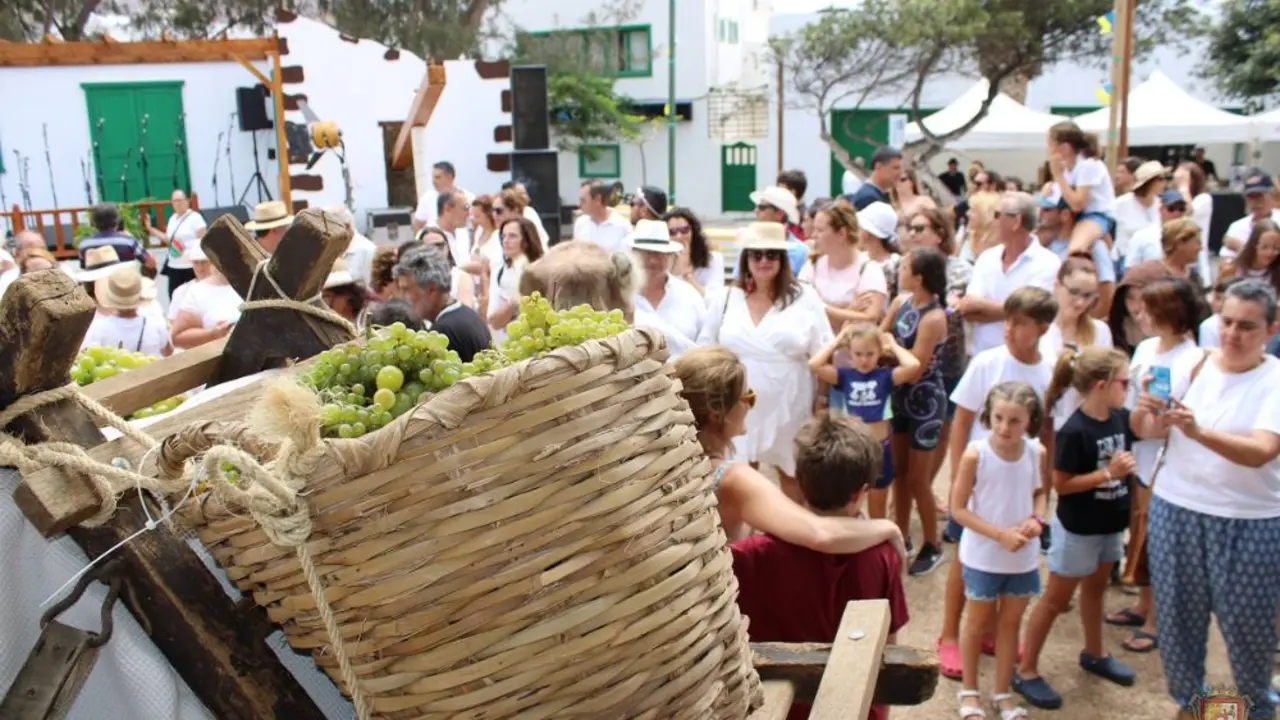 Vemdimia tradicional en Tinajo