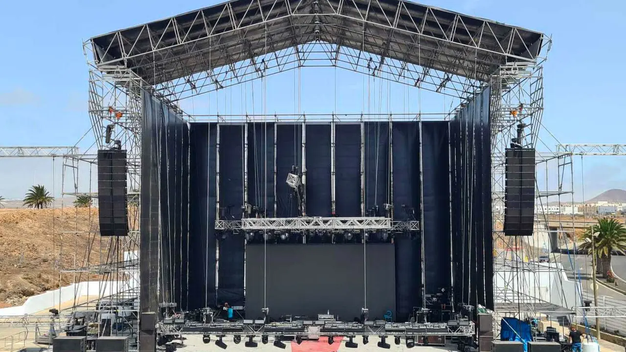 Todo preparado para Luis Fonsi