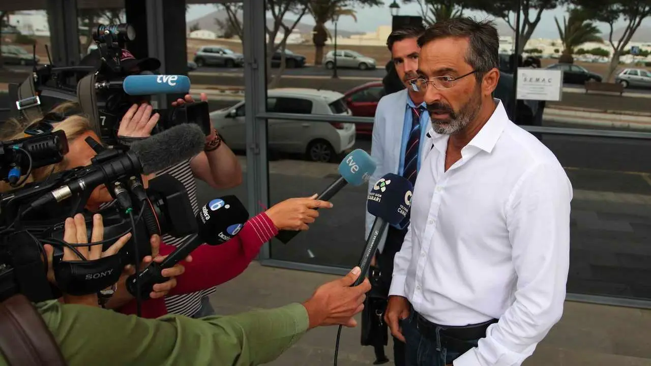 Pedro San Ginés este martes en los juzgados