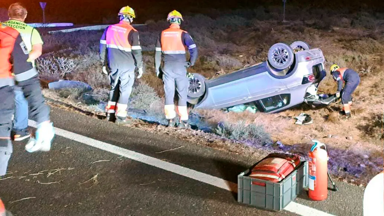 Accidente en Las Laderas