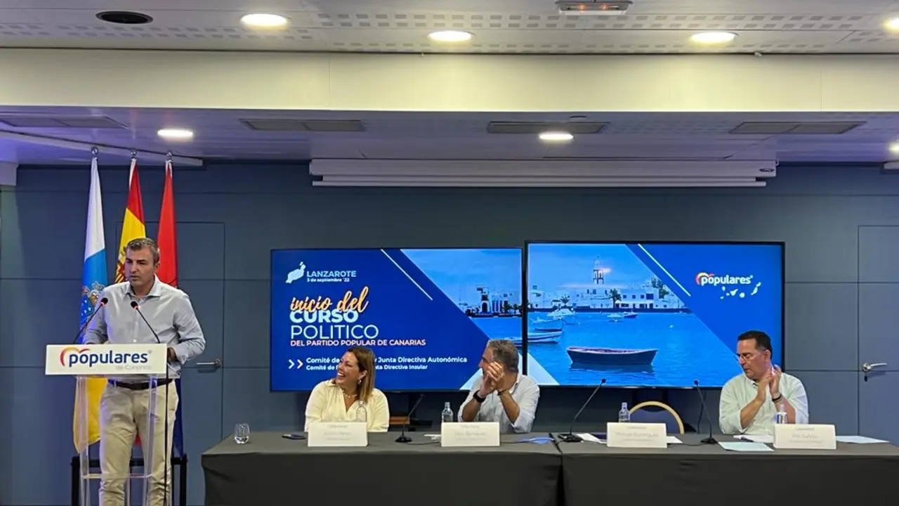 El PP de Canarias inaugura el curso político en Lanzarote