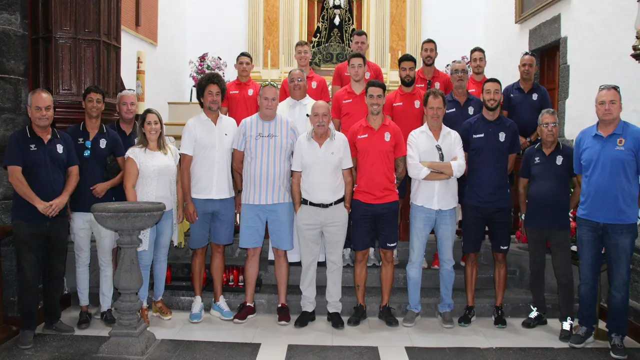 La UD Lanzarote en Los Dolores