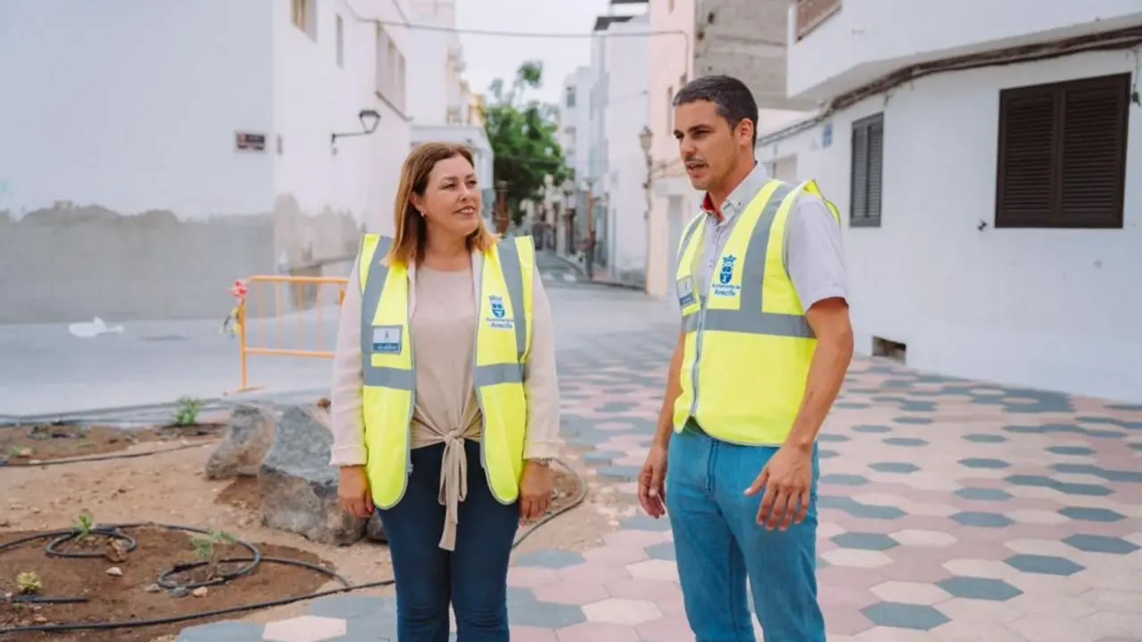 Astrid Pérez y Eduardo Placeres