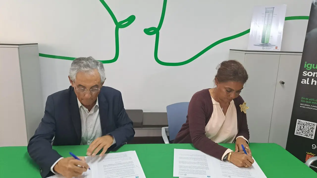 Fernando Fraile y Catalina Martínez Mpanga