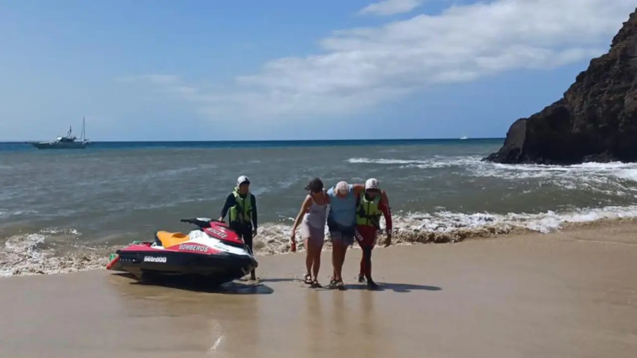 Hombre herido en Papagayo