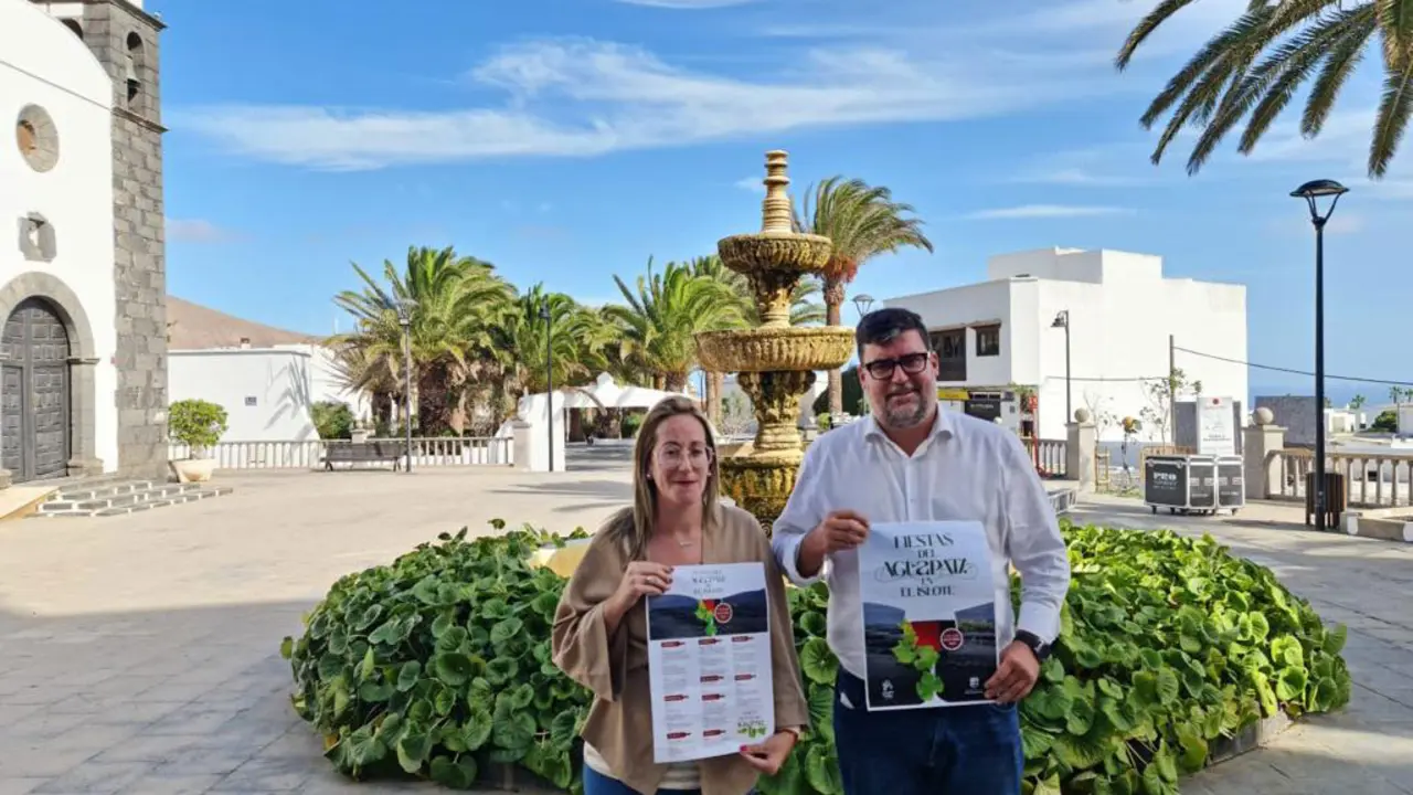 Presentación de las fiestas de Aguapata en El Islote