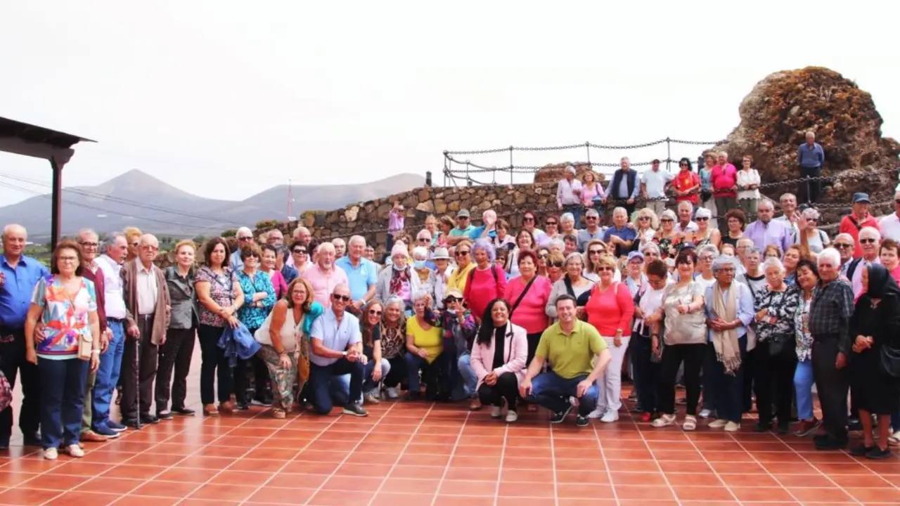 Encuentro de mayores en Yaiza