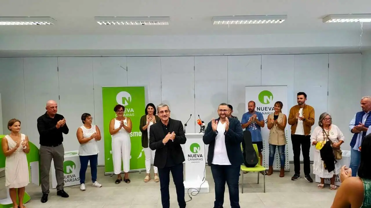 Marcos Lemes, candidato de Nueva Canarias a la Alcaldía de Haría</p>