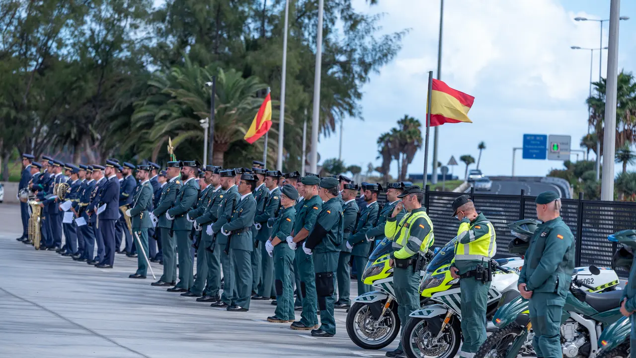 Guardia Civil en el 12 de octubre