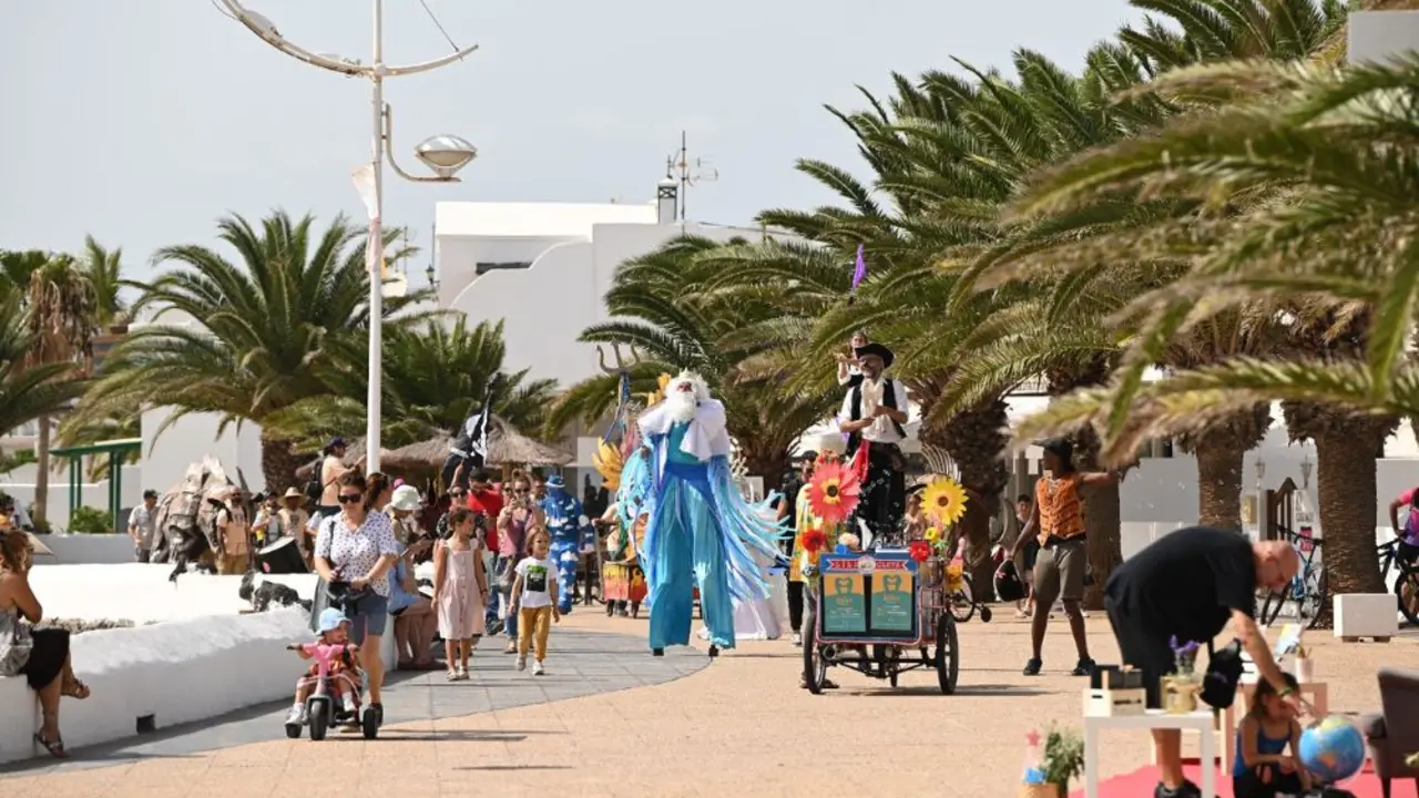 El Festival Heart en la Avenida de Playa Honda