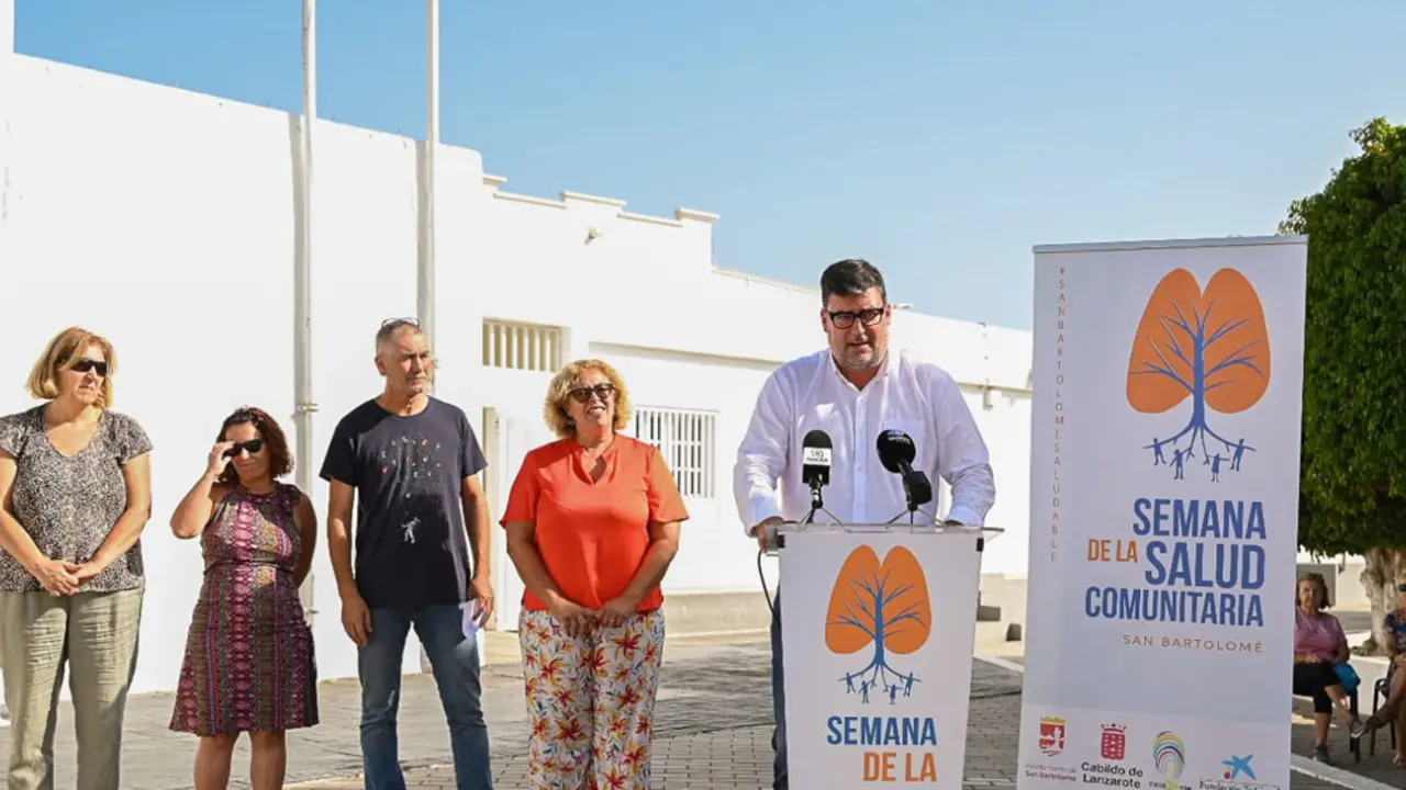 Presentación de la Semana de la Salud de San Bartolomé