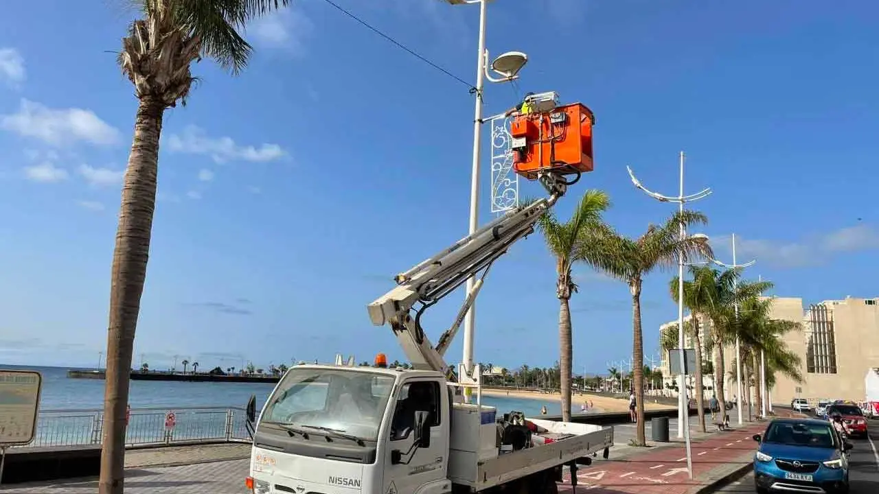 Alumbrado en Arrecife