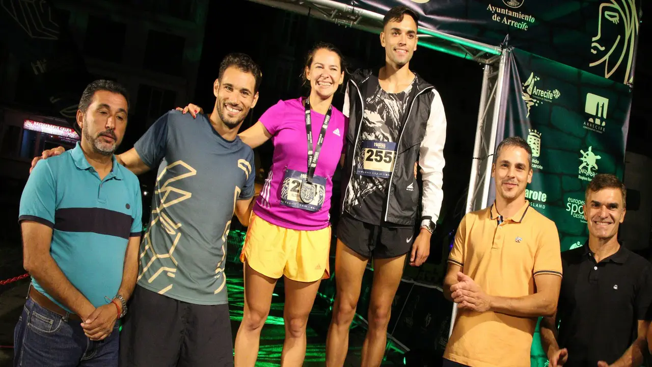 Podium de la Subida al Gran Hotel en la H&eacute;roes by Arrecife