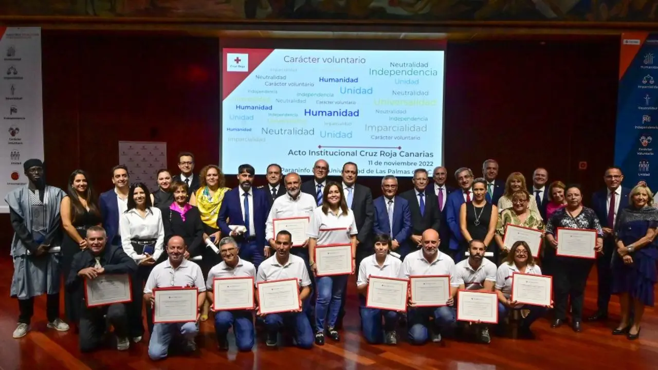 Galardonados por la Cruz Roja