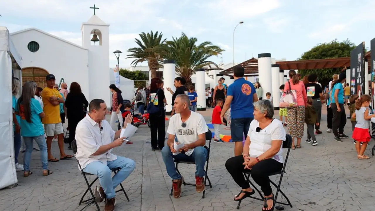 Grabación del Magazine de BiosferaTV en Playa Honda