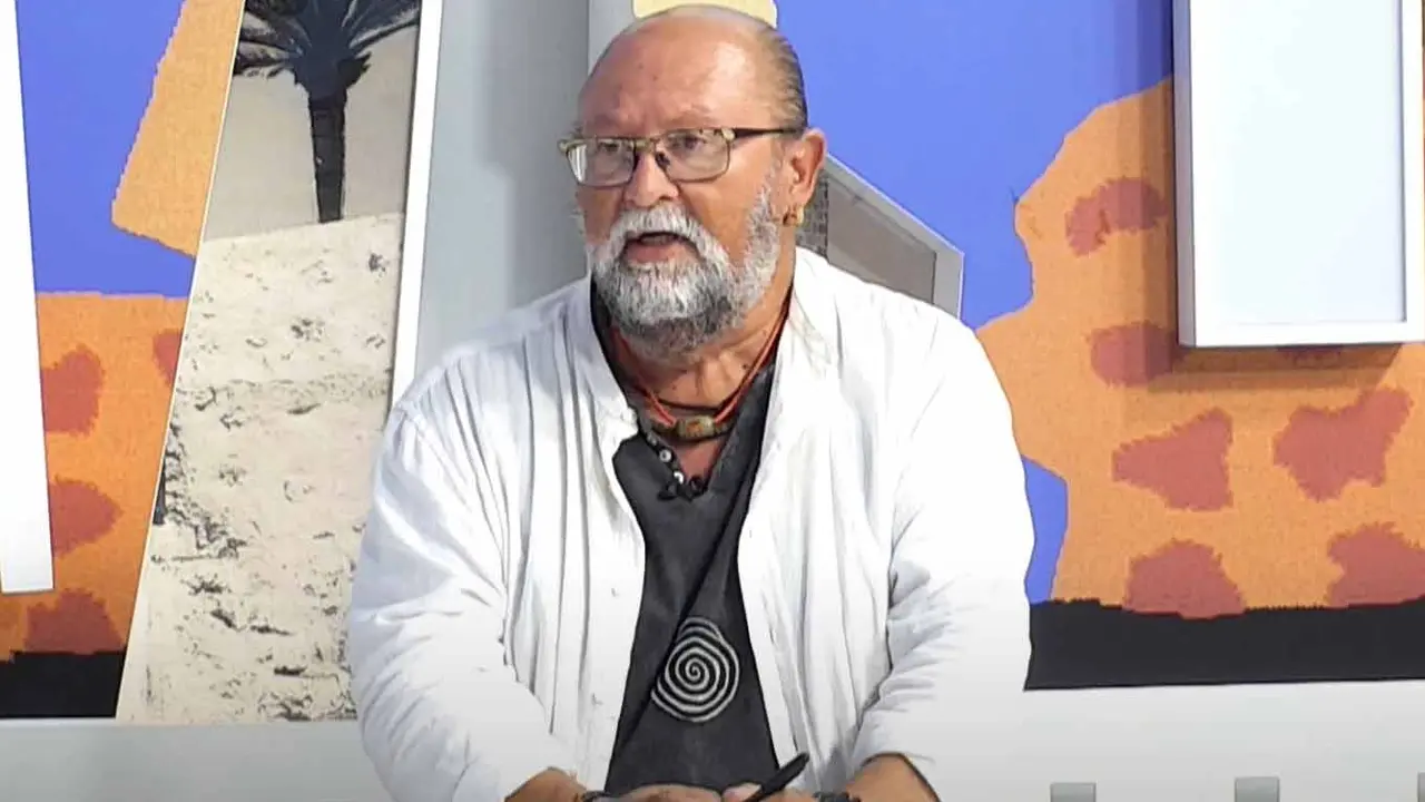 Nicol&aacute;s Saavedra en la entrevista de Biosfera TV