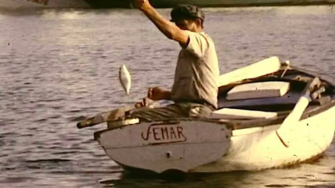 Imagen de la pesca de antes