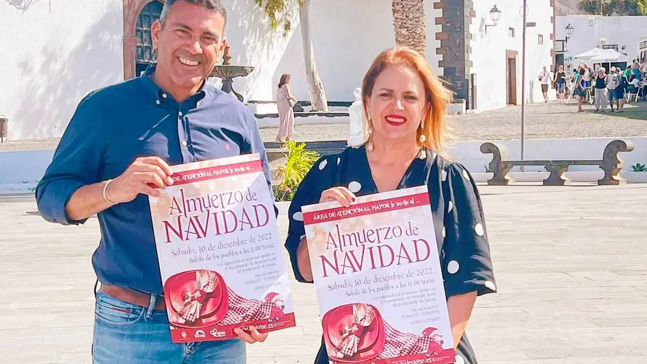 Teguise invita a los mayores a la cena de Navidad