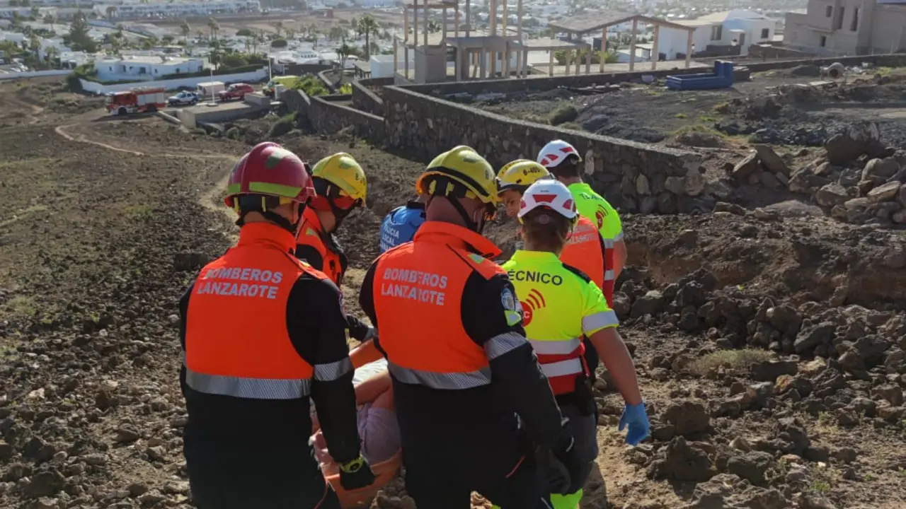 Senderista herida en Montaña Roja