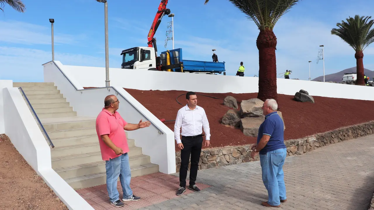 Obras de accesibilidad en Yaiza