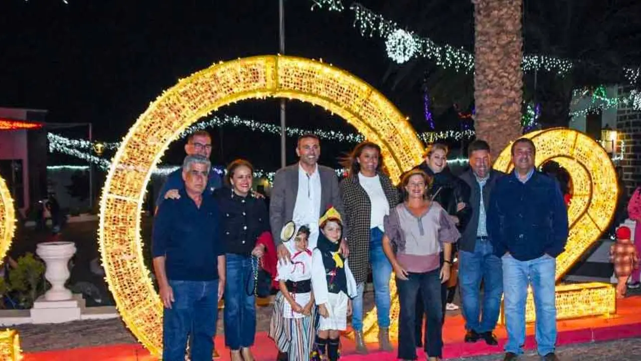 Encendido de Navidad en Teguise