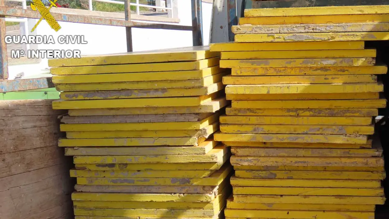 Tablones robados en Playa Blanca