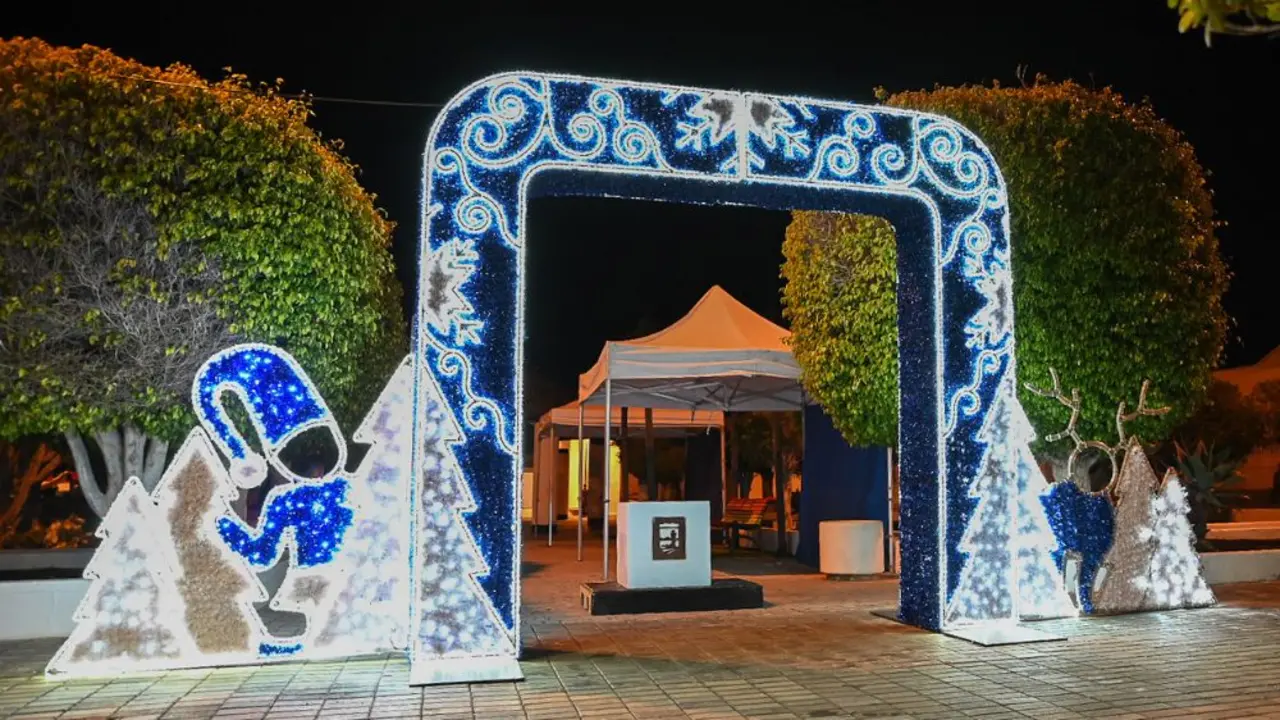 Luces de Navidad en San Bartolomé