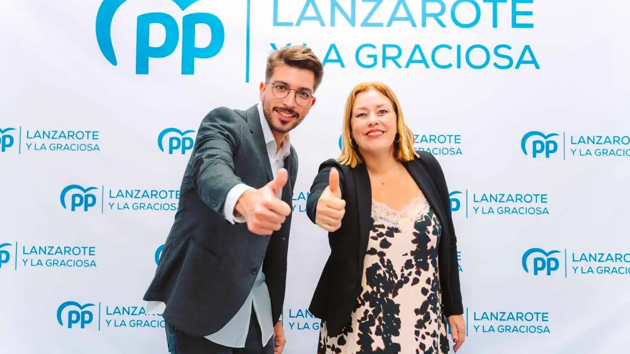 Jeziel Martín con Astrid Pérez