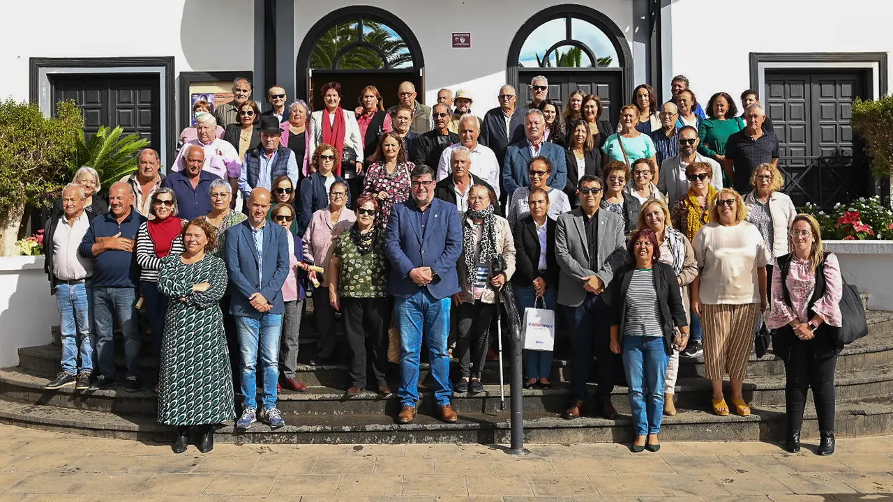 Homenaje a trabajadores jubilados en San Bartolomé