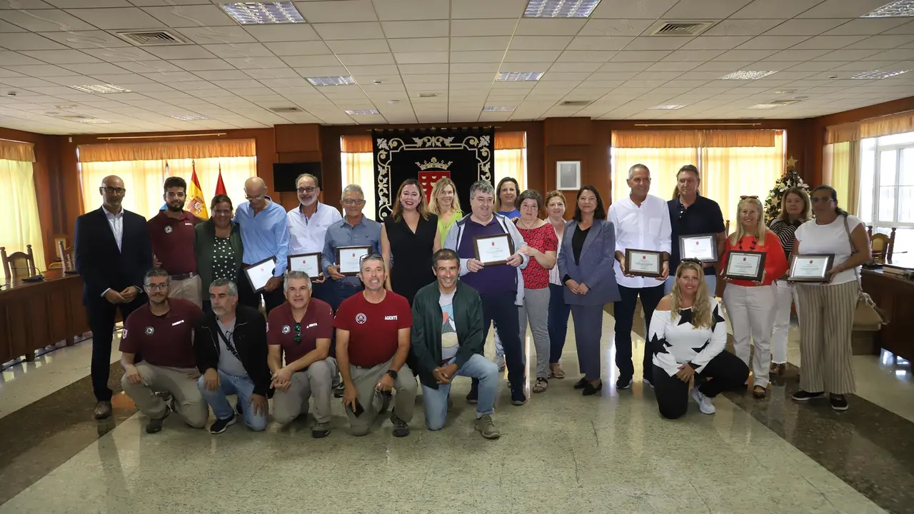 Homenaje a trabajadores jubilados