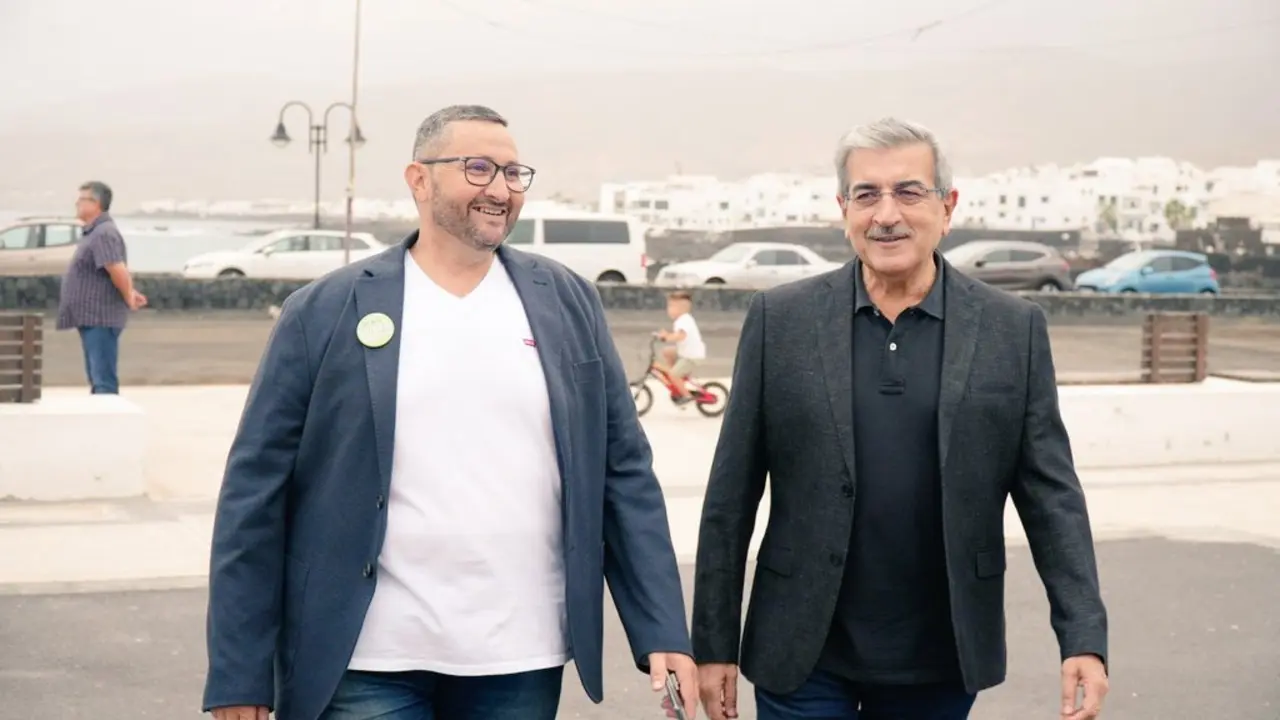 Marcos Lemes y Román Rodríguez