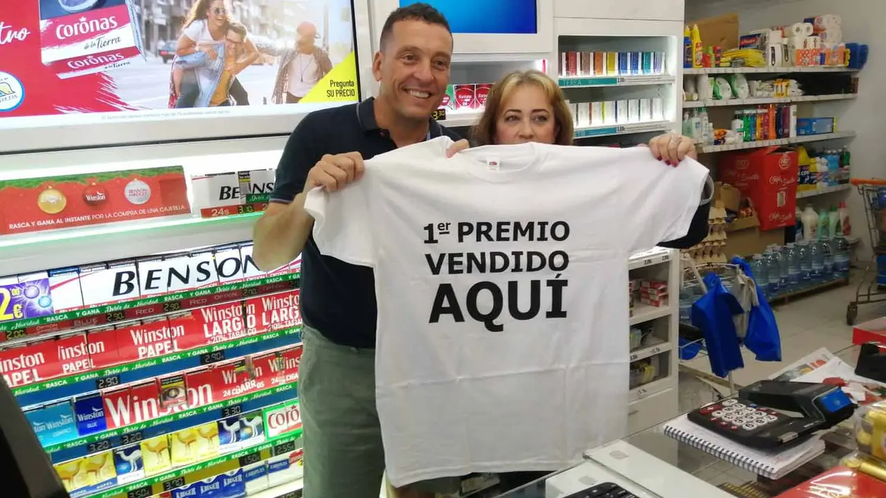 Bazar que vendi&oacute; El Gordo en Arrecife