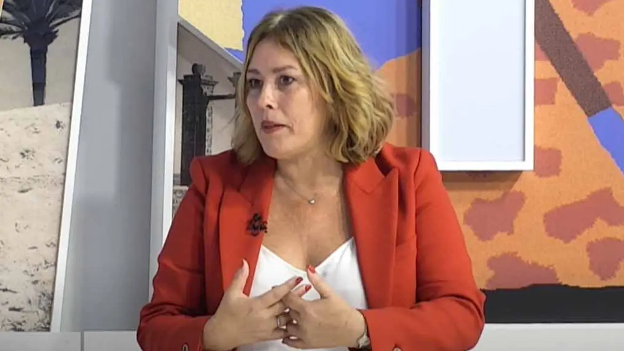 Astrid Pérez en la entrevista de Biosfera TV