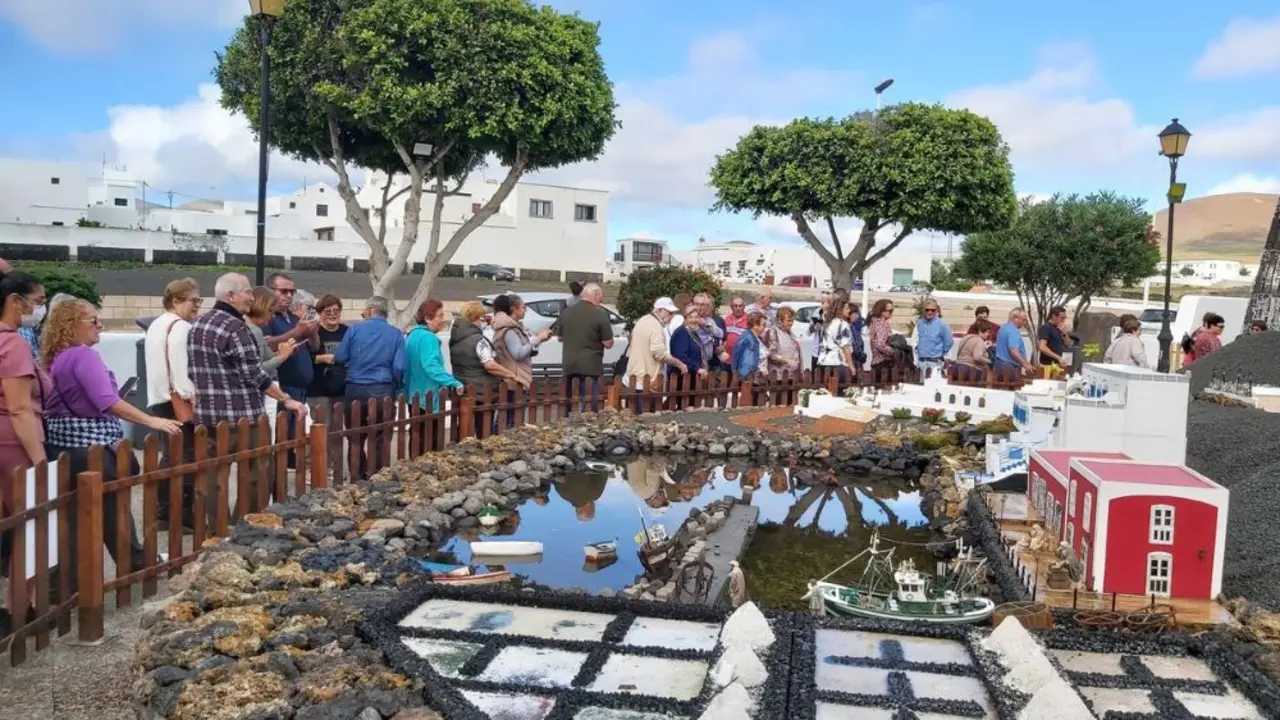 Uno de los belenes de Arrecife