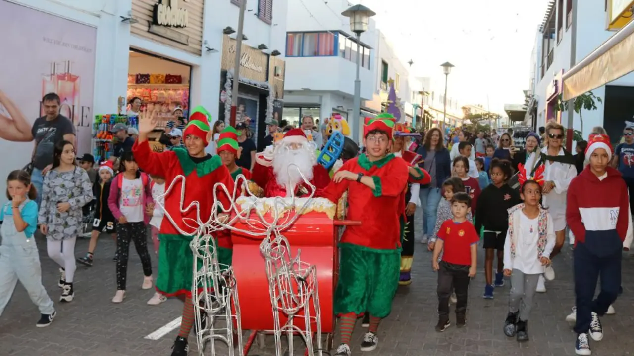 Papá Noel en Yaiza