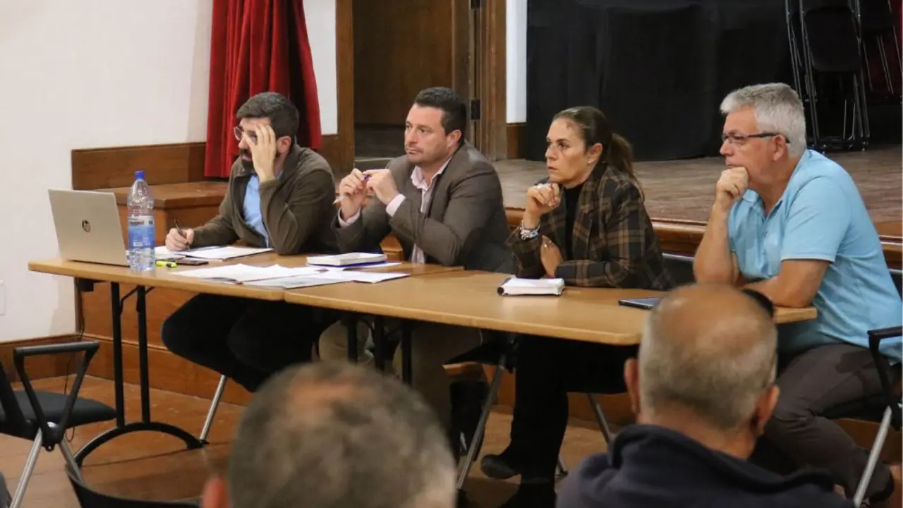 Reunión con el sector del taxi