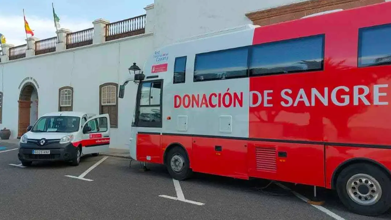 Donación de sangre en Teguise