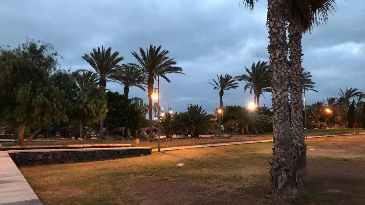 Zona ajardinada de Arrecife