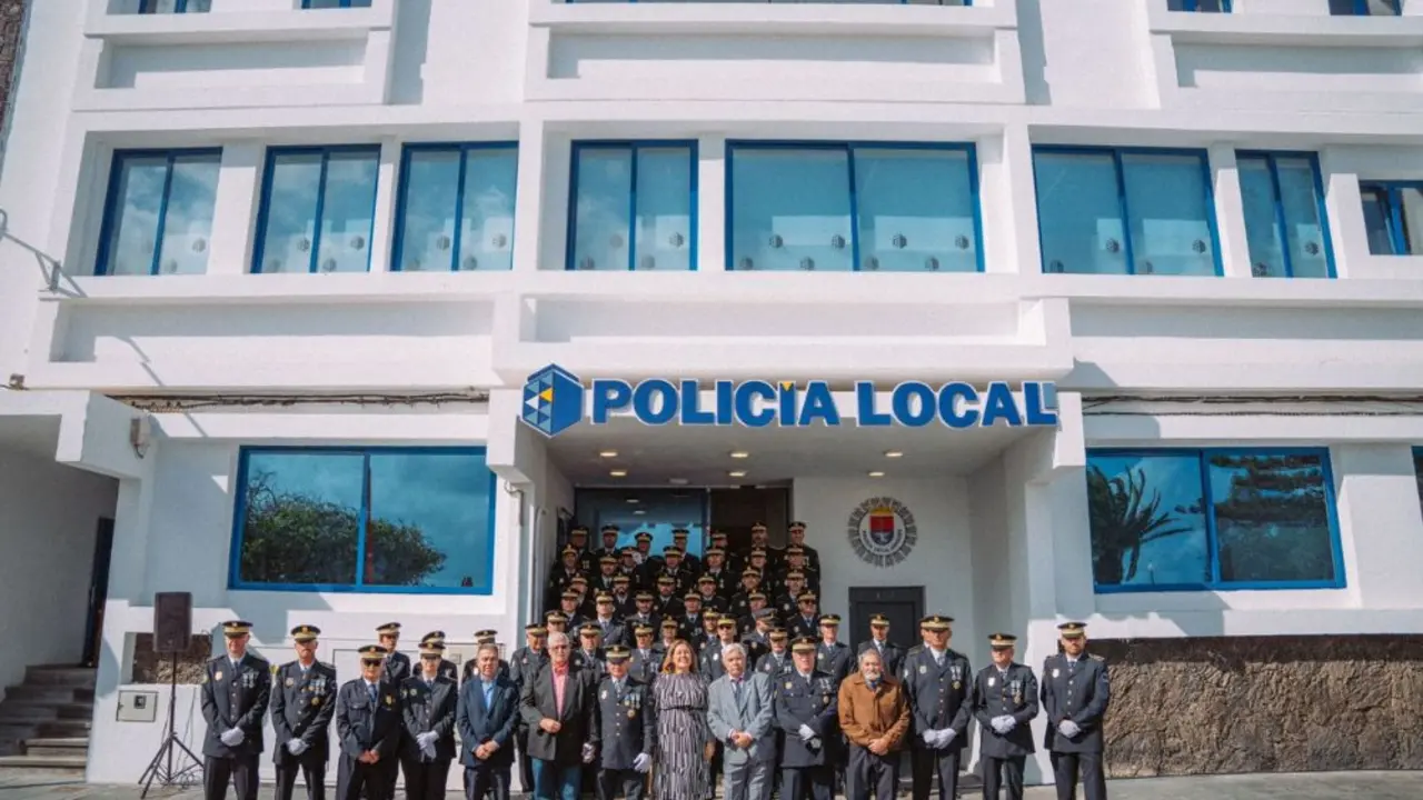 Inauguración de la nueva comisaría de la Policía Local de Arrecife