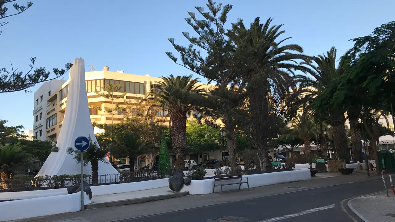 Parque Sim&oacute;n Bol&iacute;var en Arrecife