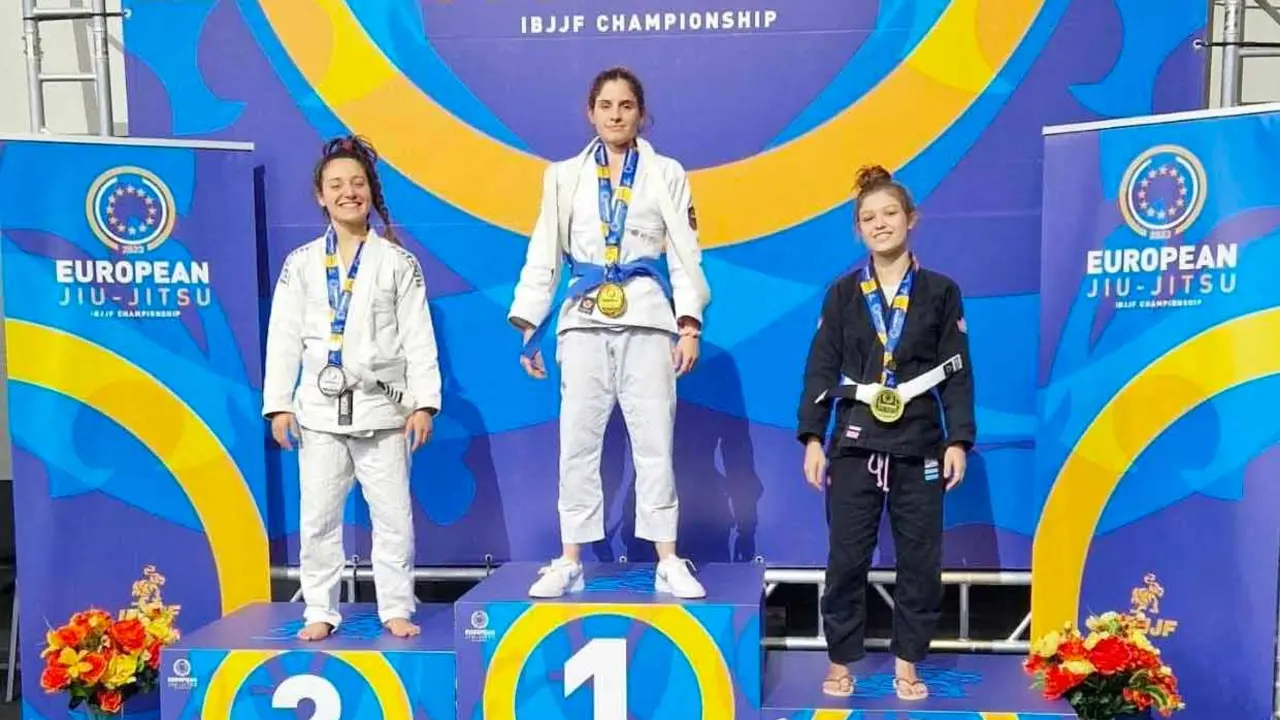 María Alonso, campeona del Europeo de Jiu-jitsu&nbsp;