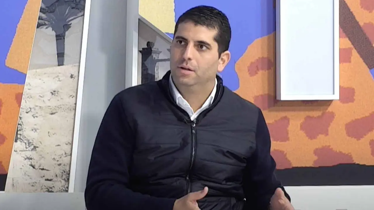 Benjam&iacute;n Perdomo en la entrevista de Biosfera TV